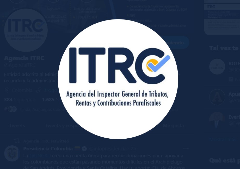 Unidad Administrativa Especial Agencia del Inspector General de Tributos, Rentas y Contribuciones Parafiscales - ITRC